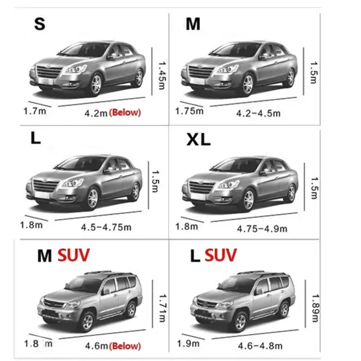 Bâches de voiture complètes pour l'extérieur, soleil, pluie, glace, neige, imperméable, anti-poussière, résistant aux UV, Protection Automobile