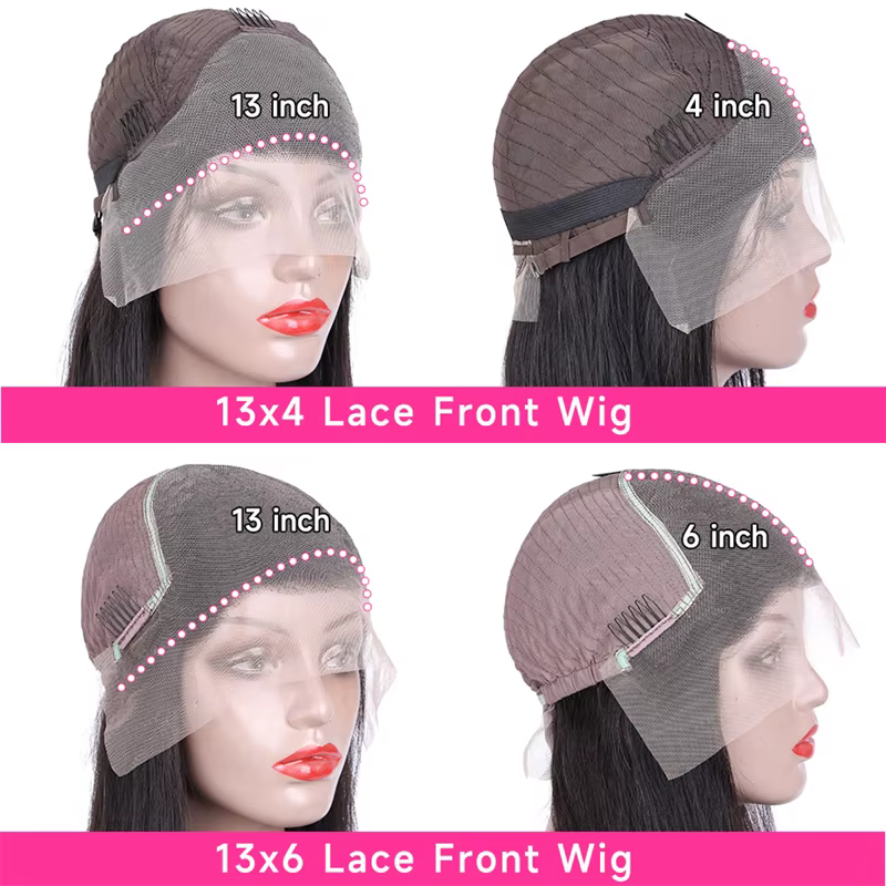 Perruque Lace Front Wig naturelle brise