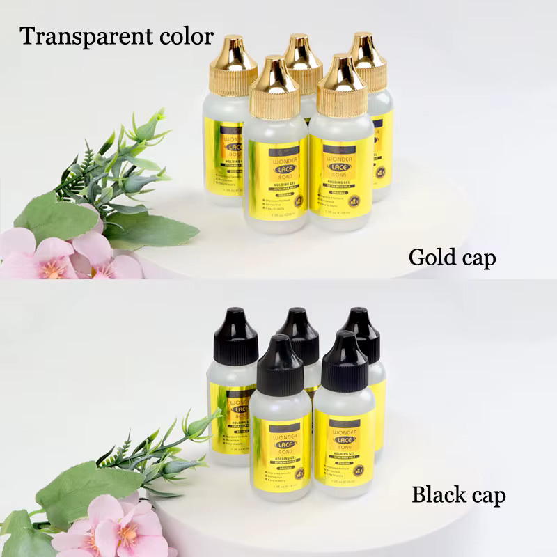 Colle Adhésive Transparente pour Rechange de Cheveux