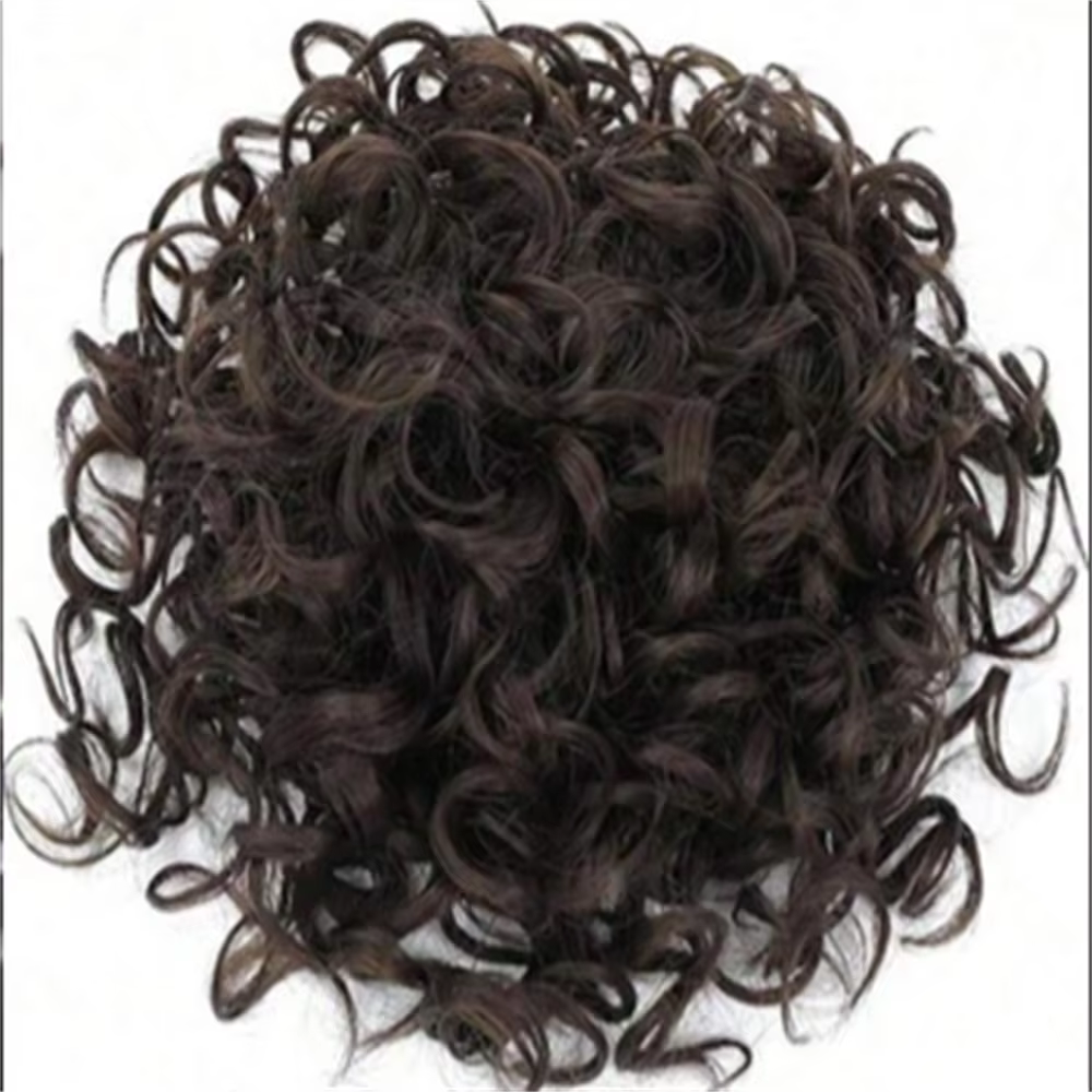 Afro bouffée cordon queue de cheval crépus bouclés cheveux synthétiques chignon Extensions à clipser postiches pour les femmes usage quotidien de fête