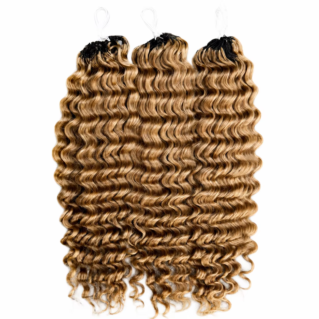 Extensions de cheveux humains pré-séparées au crochet