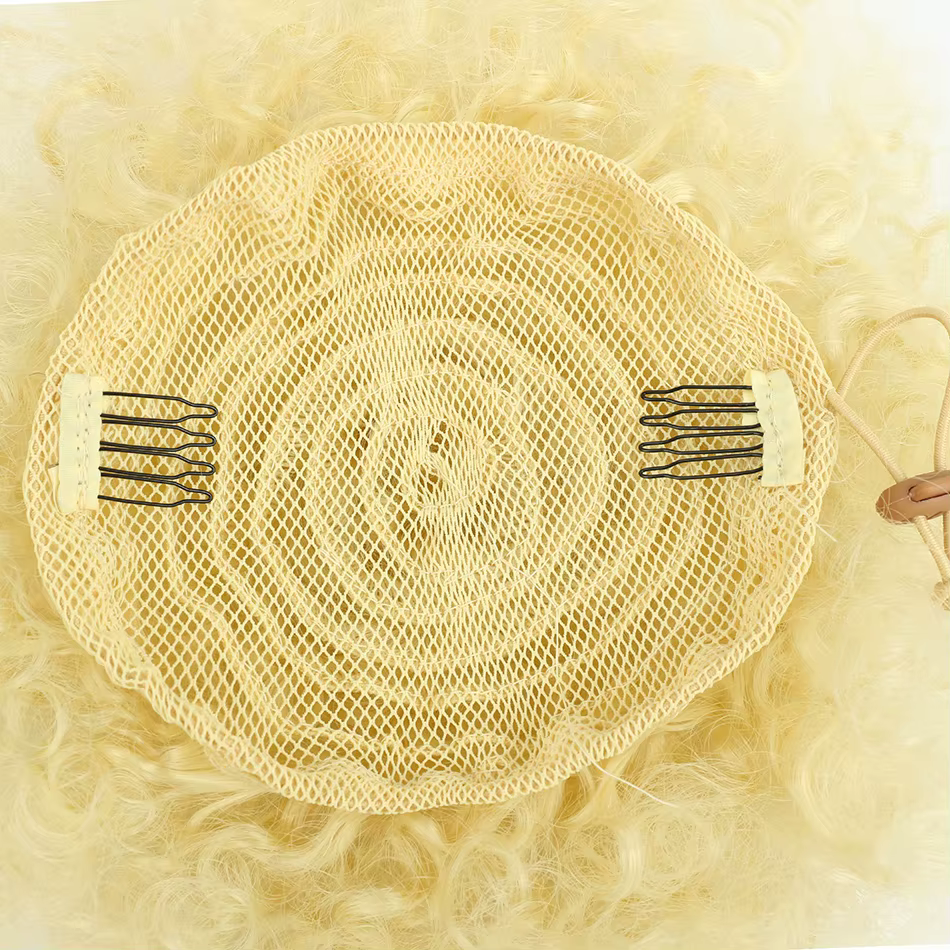 Postiche chignon afro synthétique bouffante courte pour femmes blondes, postiche chignon bouclé, queue de cheval Wstring de proximité, extensions de cheveux à pince Updo Kinky