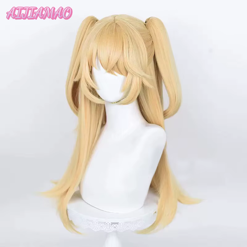 Nouveau! Fischl Cosplay perruque