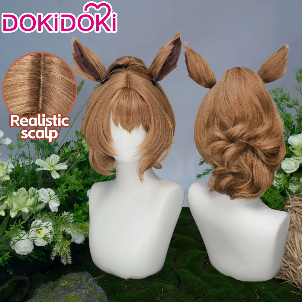 Perruque de cosplay Haru Urara Agnes Tachyon Special Week Taiki Shuttle Kitasan Black Doto