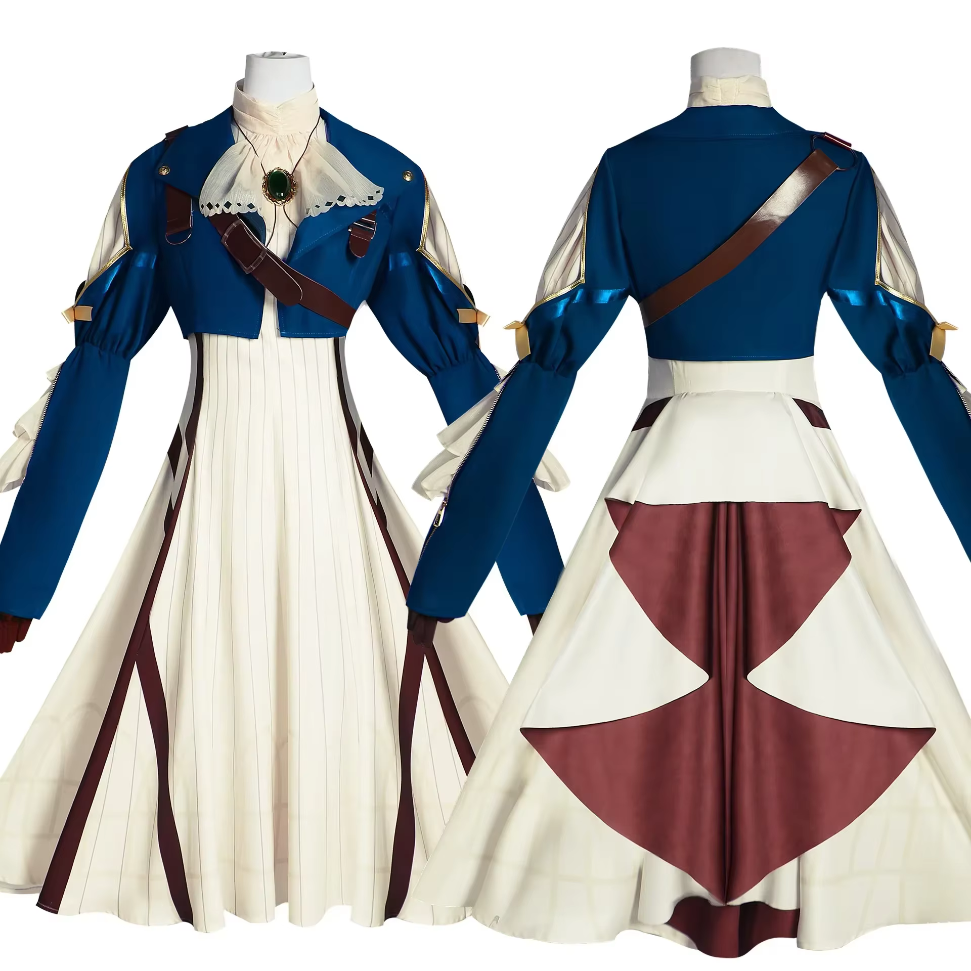 Perruque de Costume de Cosplay Anime Violet Evergarden
