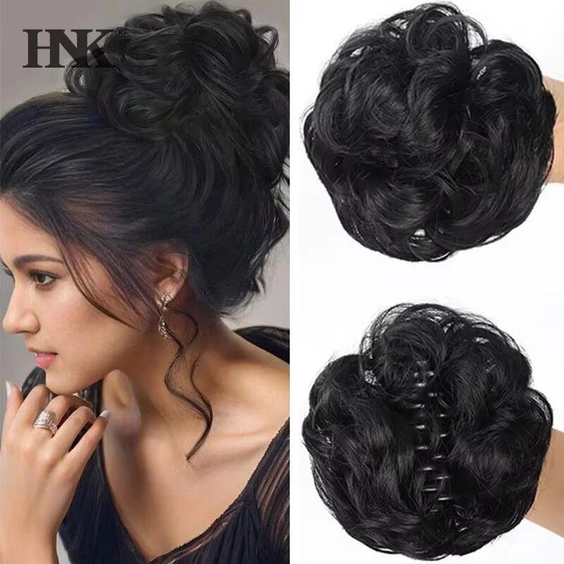 Chignon synthétique à clipser