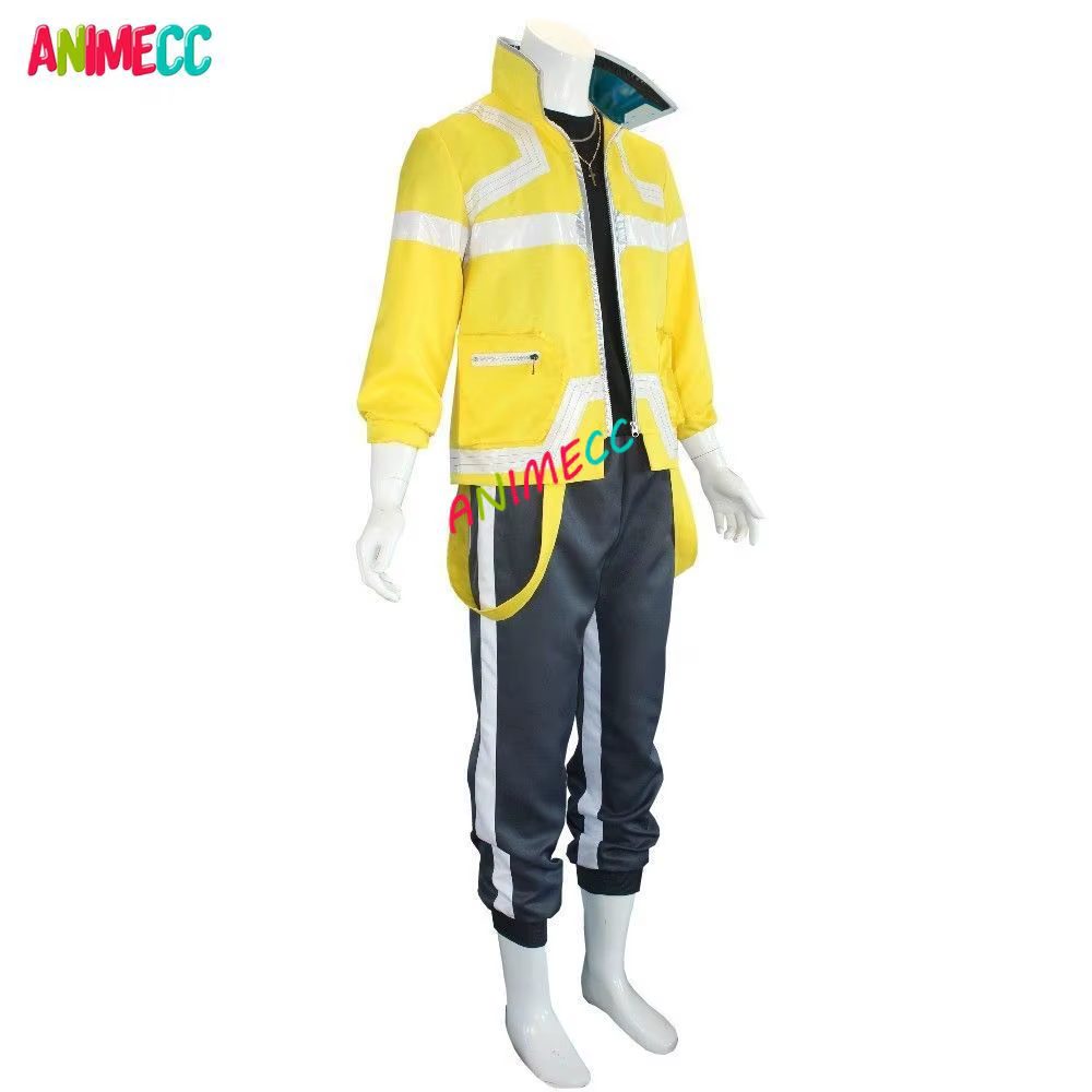 ANIMECC en STOCK Cyberpunkk 2077 David Cosplay Costume perruque Anime Cyberpunkk bord Walker Costume tenues d'halloween pour hommes