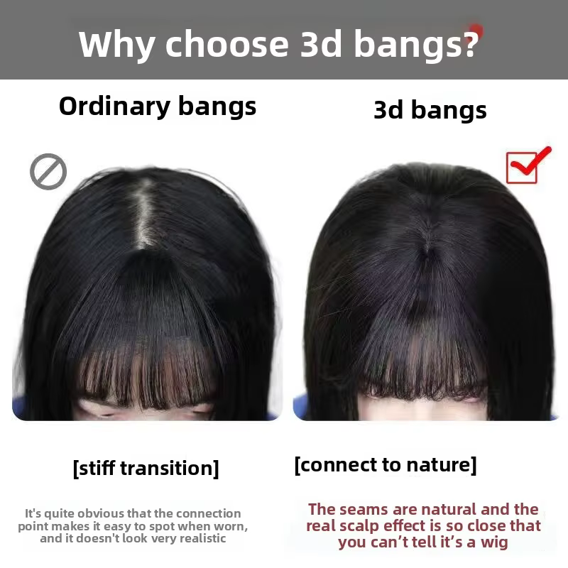 Frange de cheveux