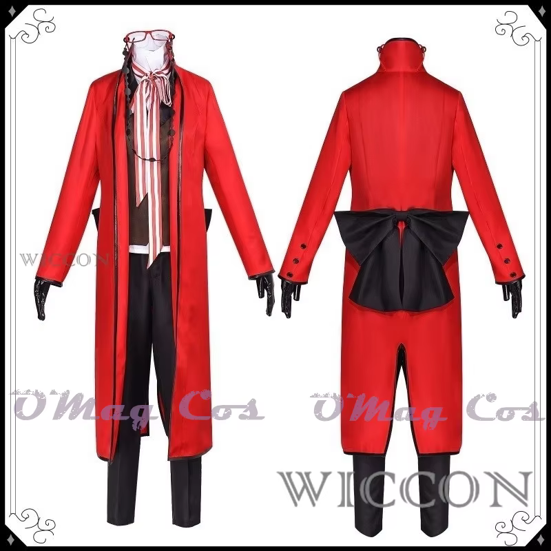 Black Butler Grell Sutcliff Michaelis Cosplay Costume perruque uniformes Anime