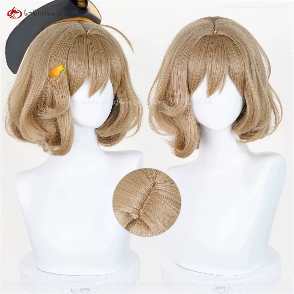Perruque de Cosplay NIKKE Anis (33cm) – Courte