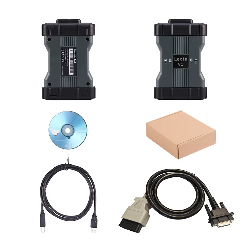 Lexia3 Diagbox V9.200 V9.150 Lexia 3 VCI prend en charge le codage en ligne WIFI pour Citro/Peug, câble de scanner OBD2, outil de diagnostic automobile