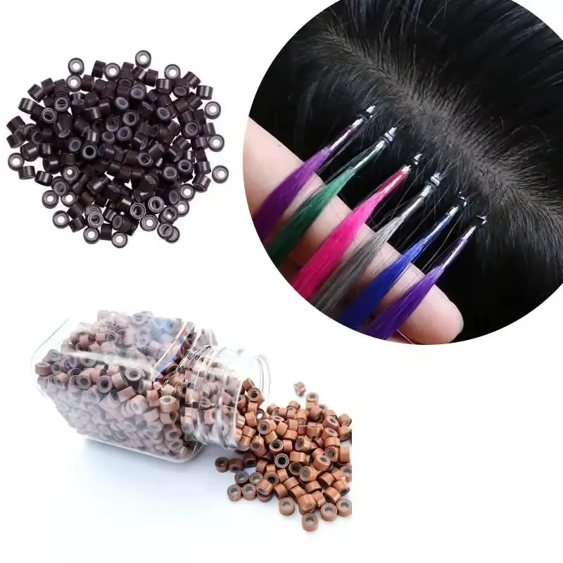Extensions de cheveux, micro-anneaux 5*3*3mm