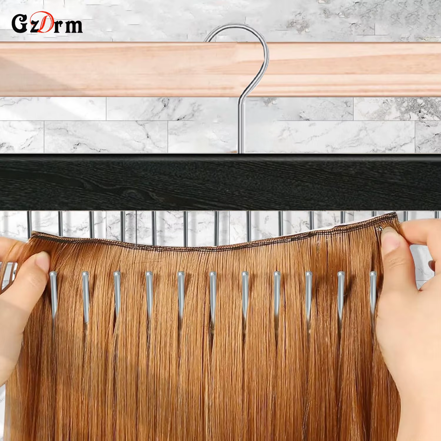 Support d'extension de cheveux T1 pour tressage