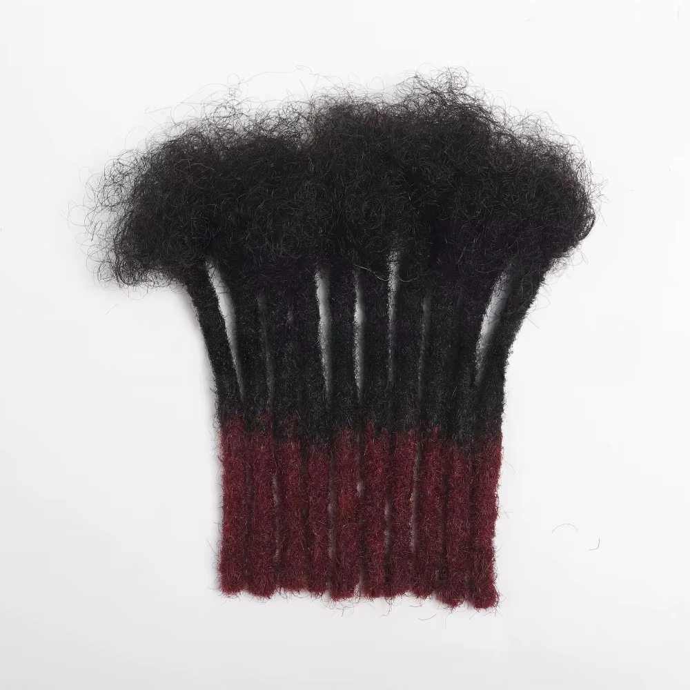 Extensions de dreadlocks en cheveux naturels T1B/27/30/99j/613