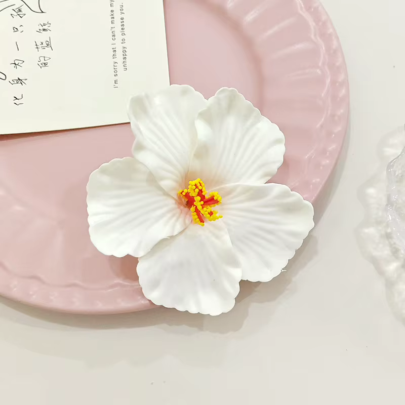 1 Pince à Cheveux Hibiscus