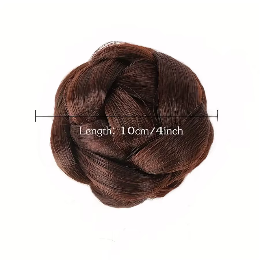 Chignon synthétique amélioré à pince