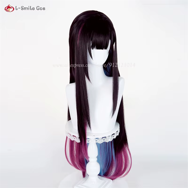 Perruque de Cosplay synthétique Helektra 96cm
