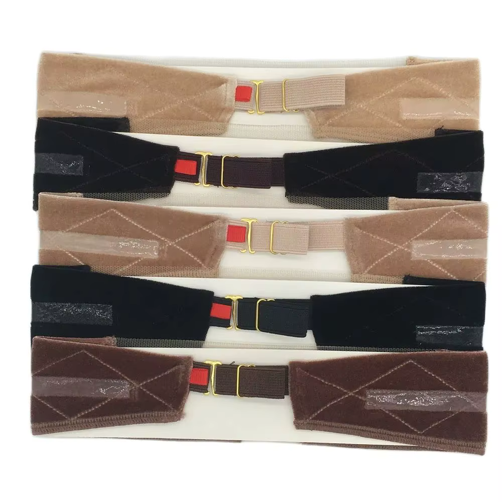 Bandeau élastique pour perruque Lace Front avec bande en silicone