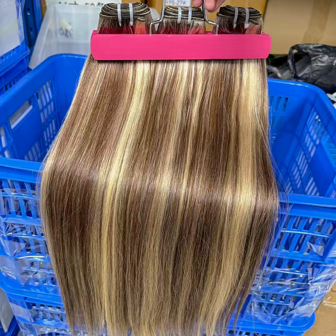 VBeauty Extensions de trame de cheveux brésiliens Ombre couleur mixte