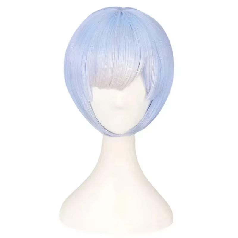 Perruque de Cosplay Lemm Chasin avec Changement Progressif
