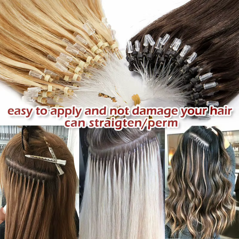 Extensions de cheveux humains 100% naturels