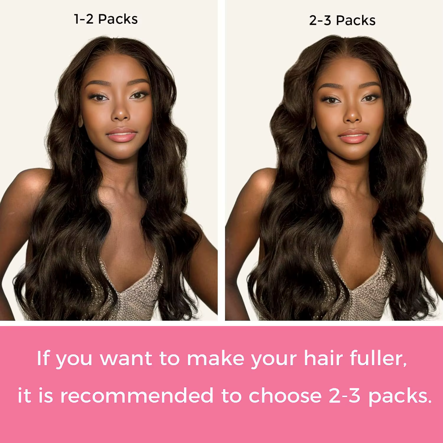 Extensions de cheveux à clipser
