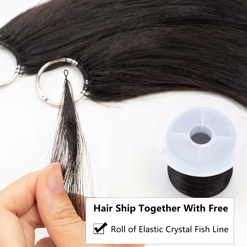 Extensions de Cheveux Naturels Remy avec Micro Wild Invisible