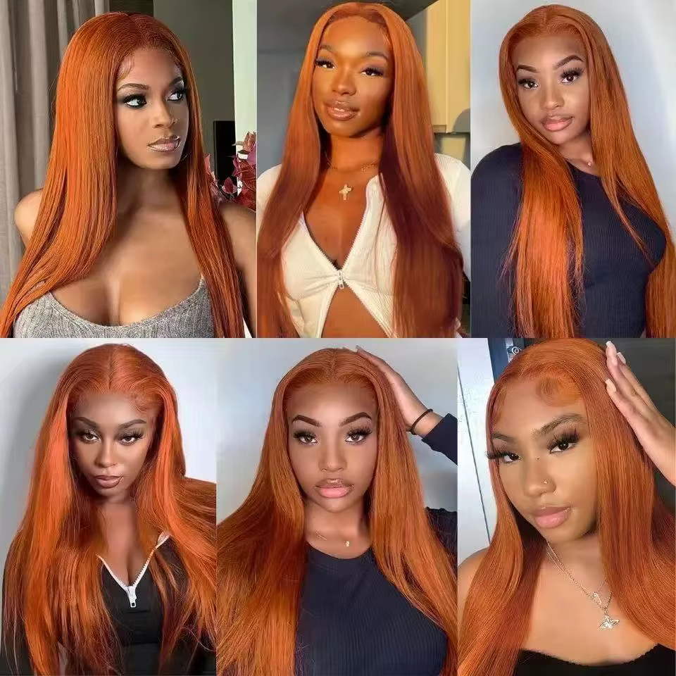 Perruque Lace Front Wig synthétique lisse
