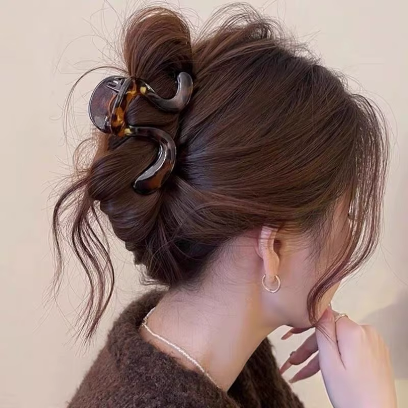 Pince à cheveux pour queue de cheval haute