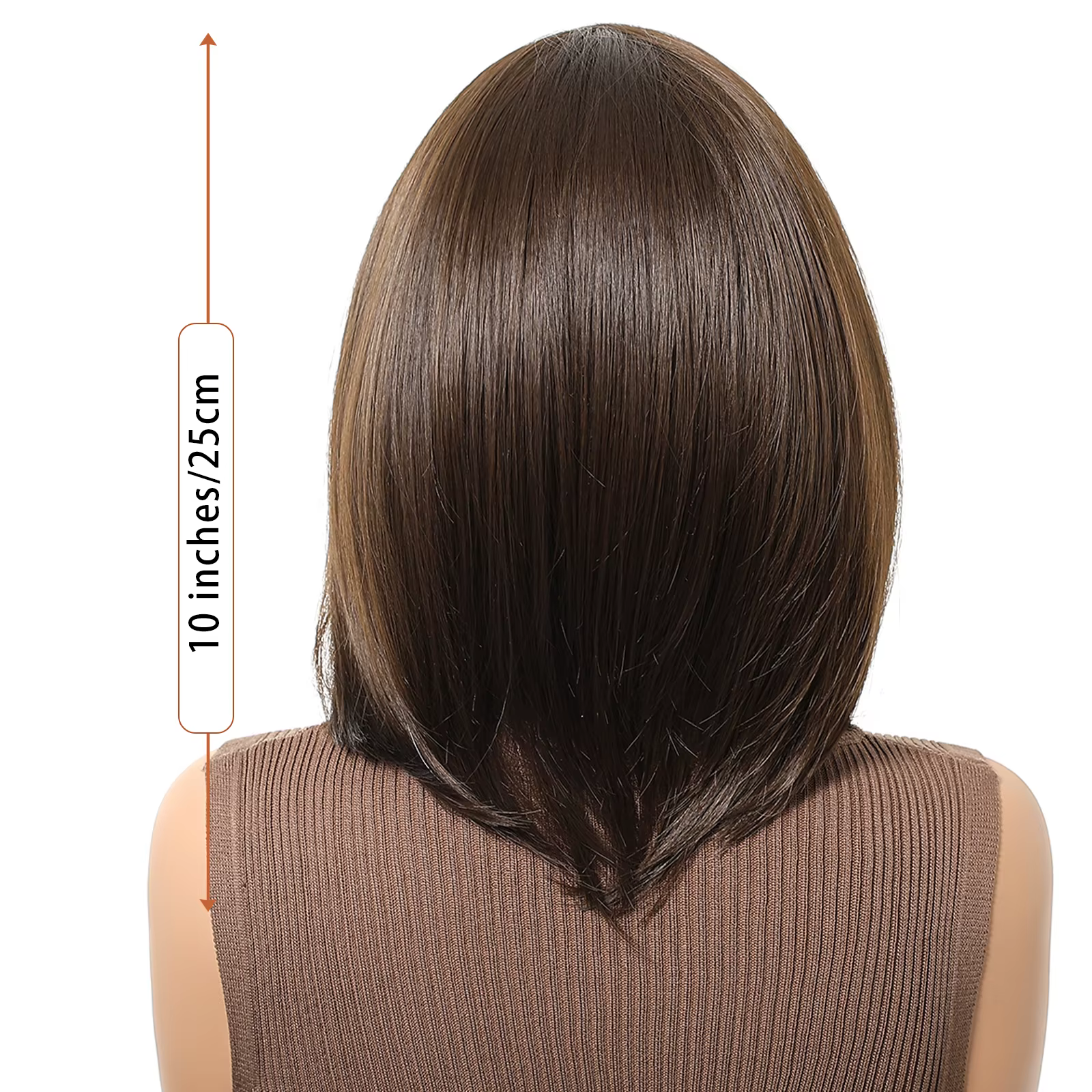 EASIHAIR – perruque Lace Front Wig synthétique courte et lisse