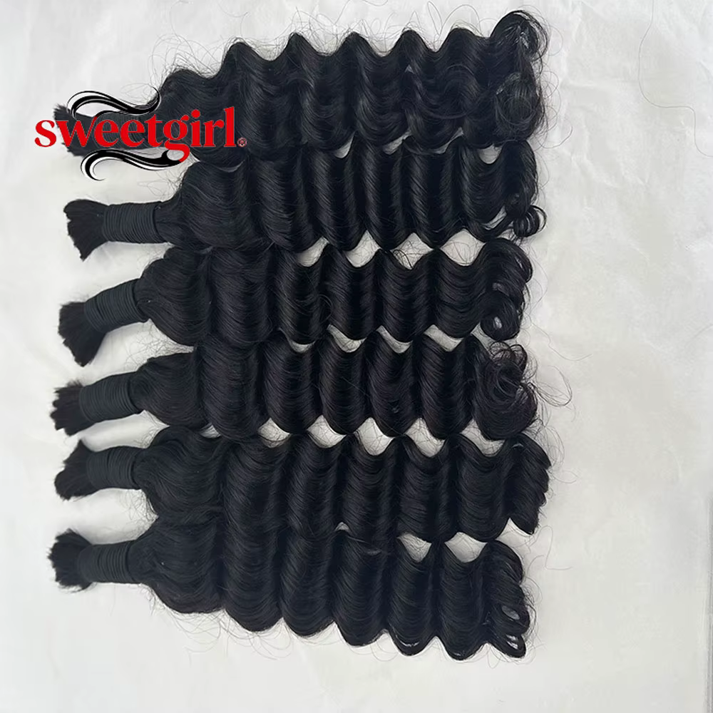 Extensions de cheveux humains ondulés