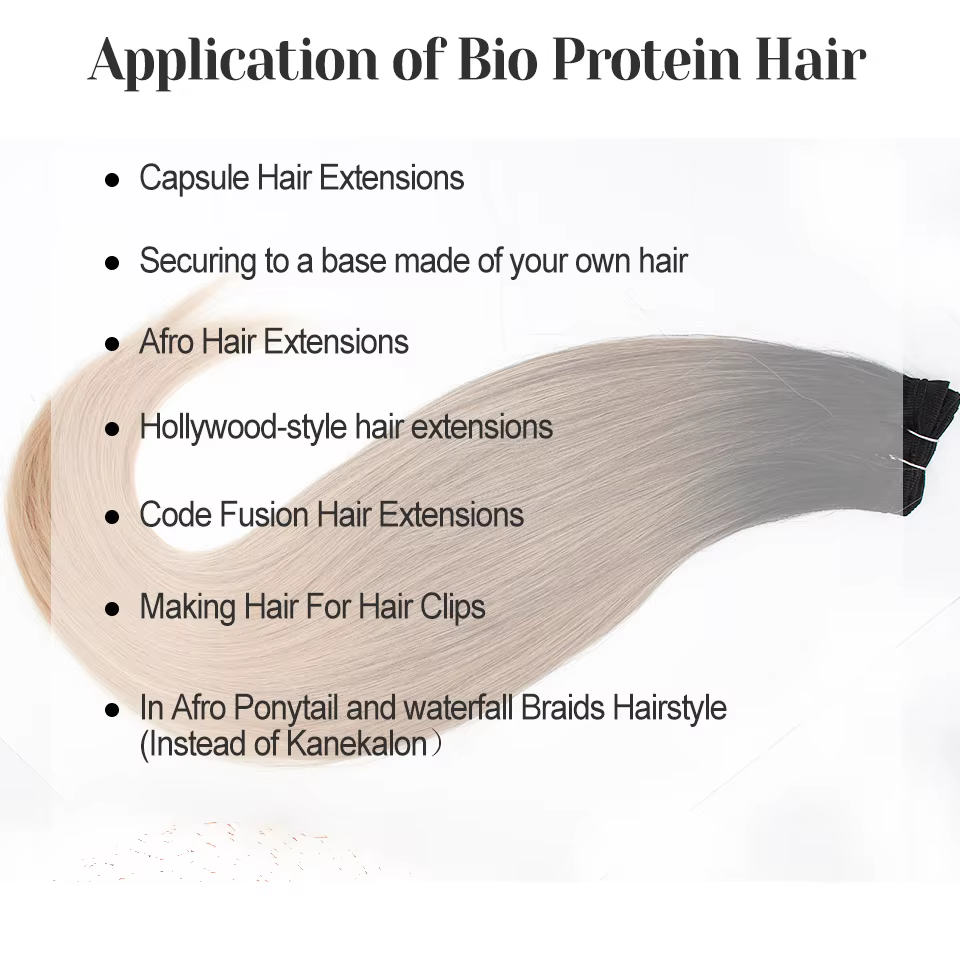 Extensions capillaires synthétiques lisses Bio