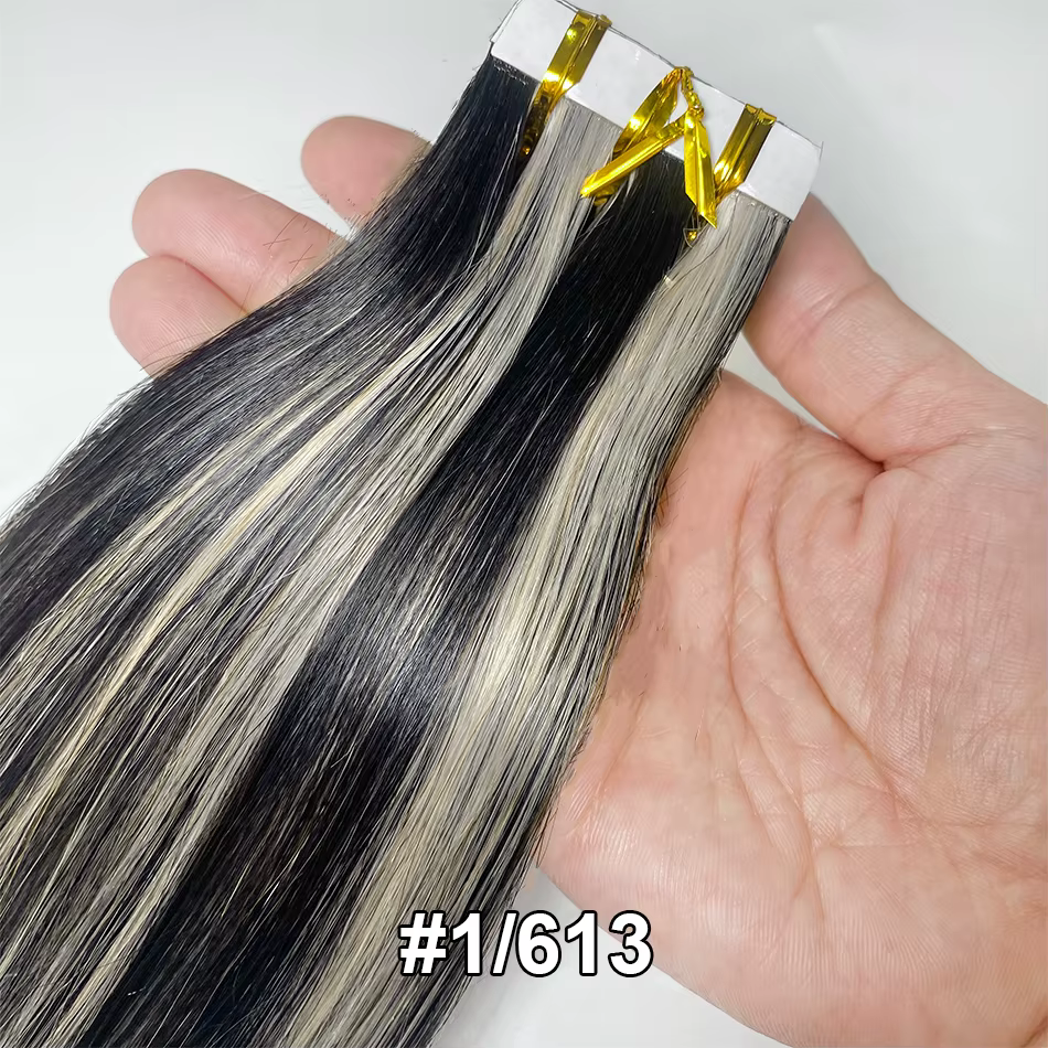 Nouvelles extensions de cheveux humains de 18 pouces pour femmes