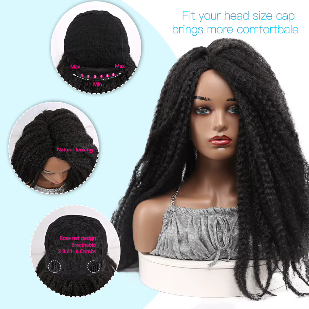 Perruque tressée Marley pour femme