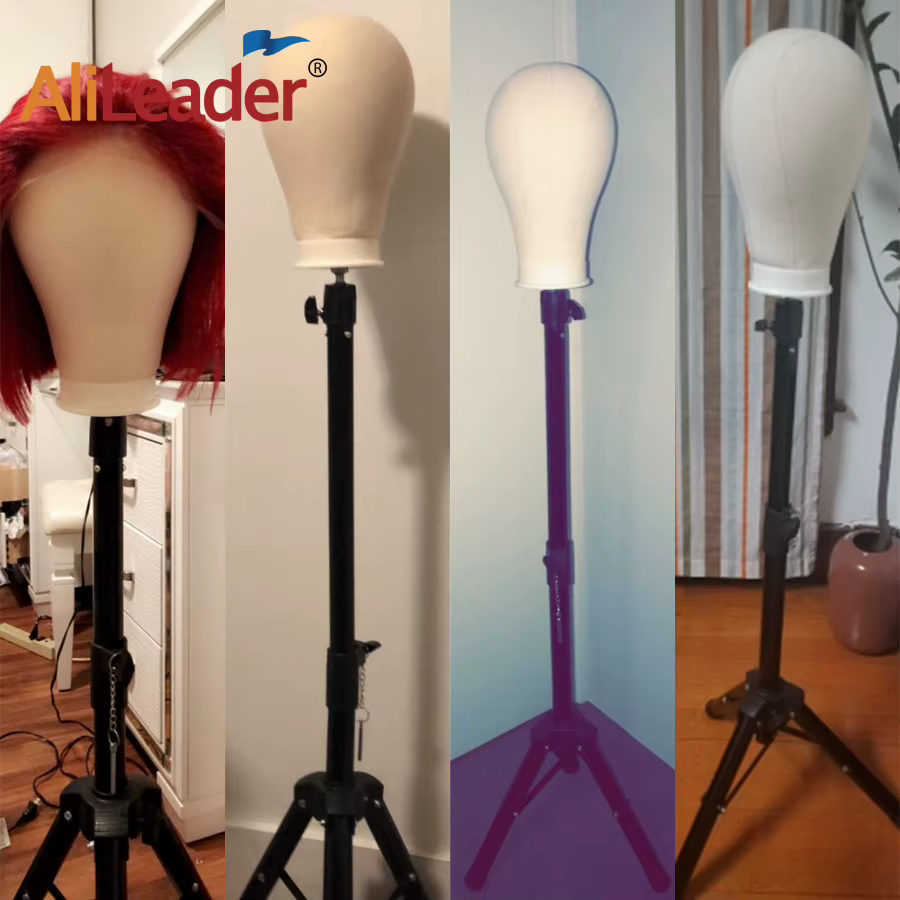 Alileader nouveau 140Cm/64Cm support de perruque trépied