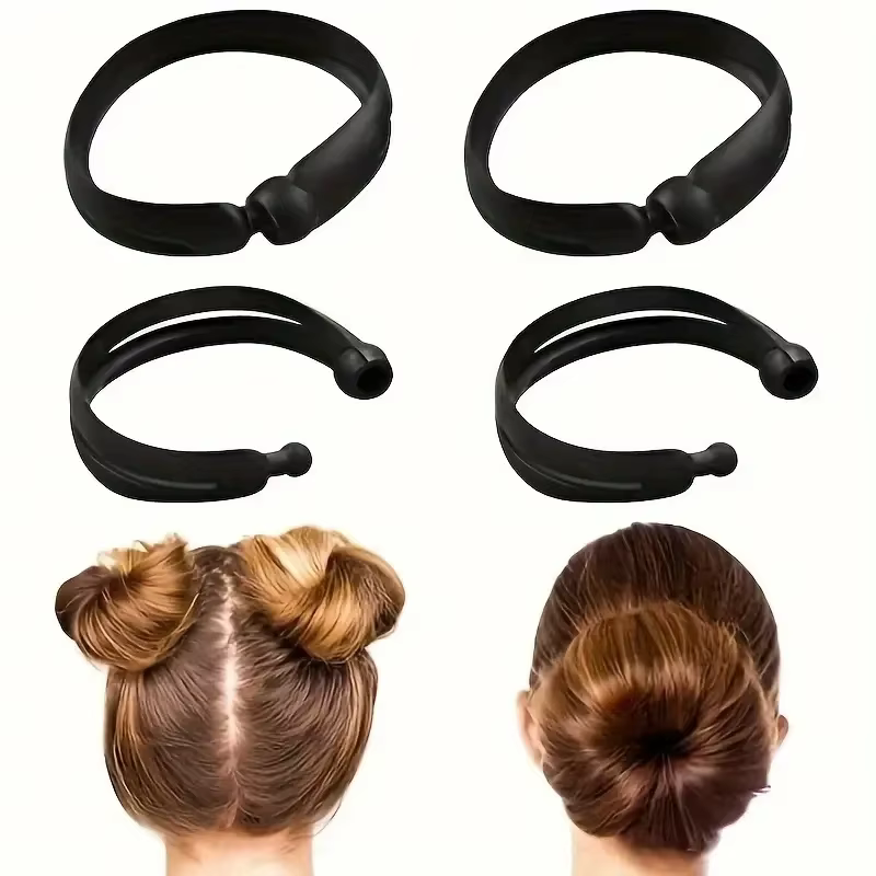 2/4 pièces Pinces à chignon torsadées magiques