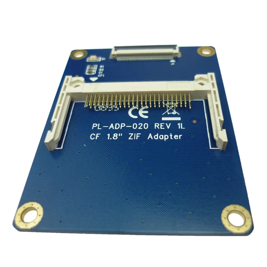 IT-GO-Adaptateur de carte mémoire CF Flash Compact, 1.8 pouces, vers CE Ipod ZIF SSD HDD avec directions ZIF