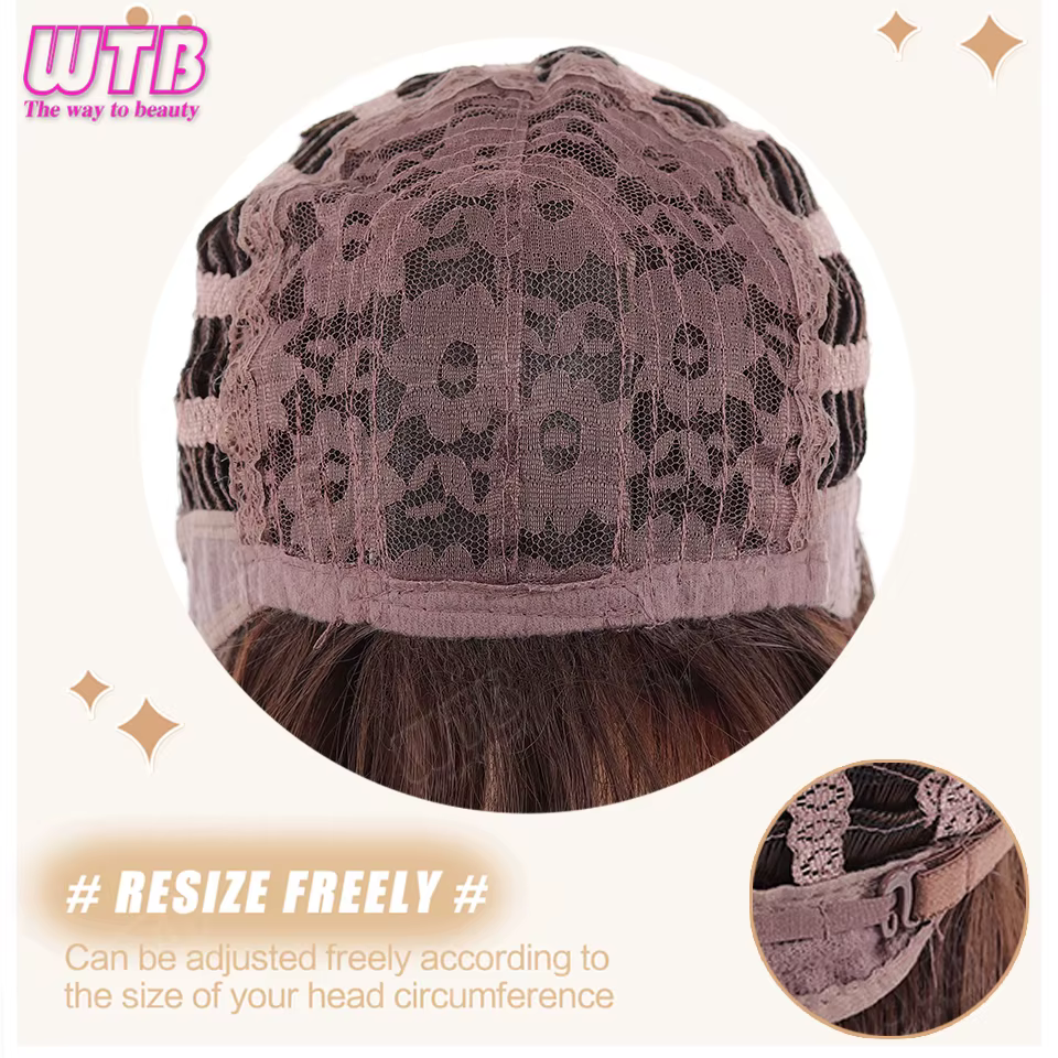 Perruque synthétique Lolita WTB de 65 cm