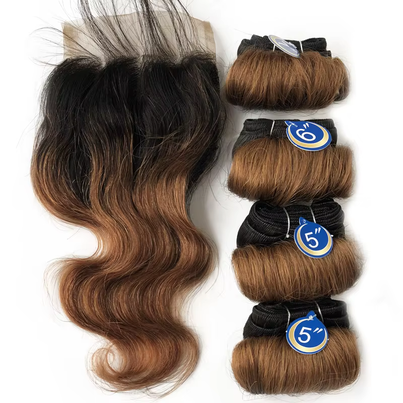 Htonicca – Extensions de cheveux courts Style Bob