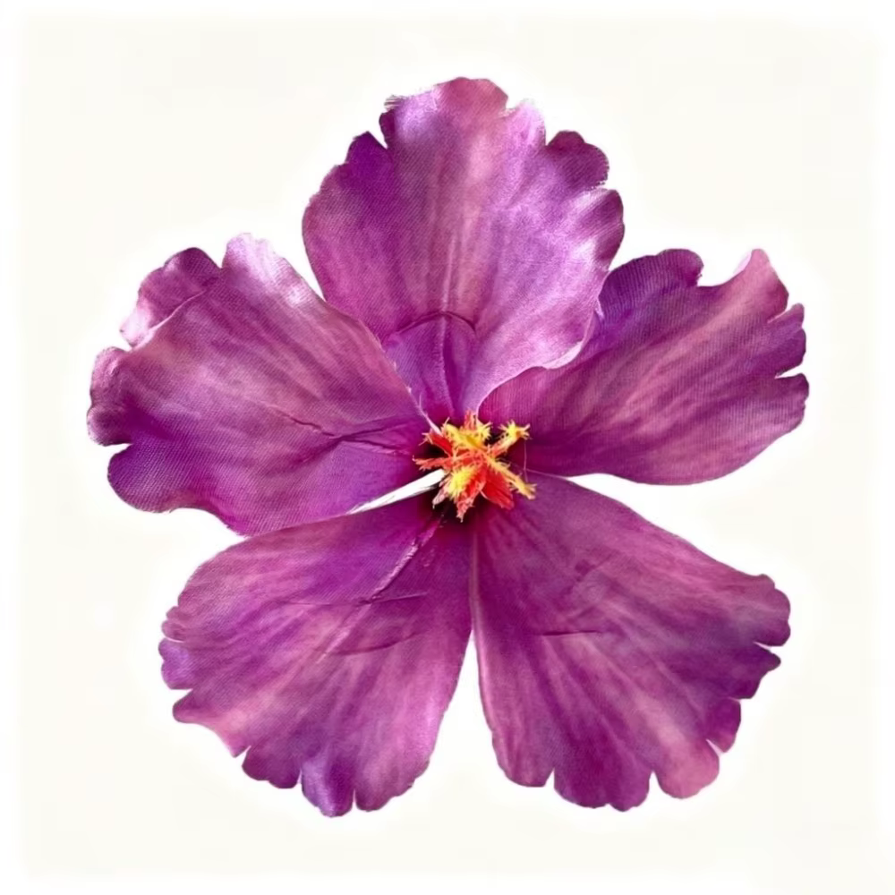 Pince à cheveux fleur artificielle Hibiscus