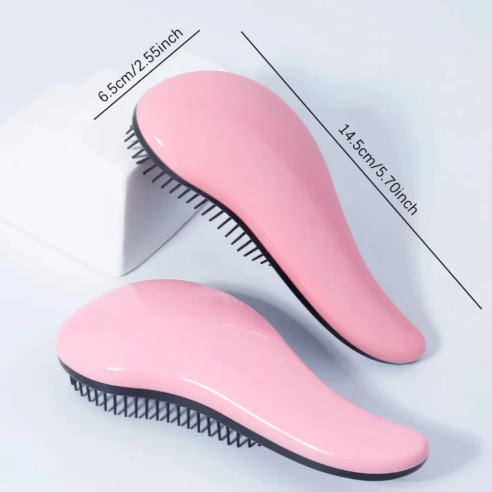 Brosse démêlante antistatique massante