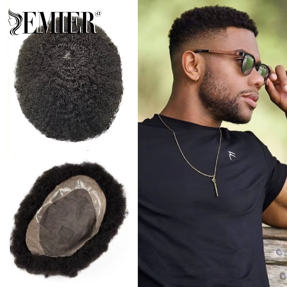 Toupet Afro pour Homme