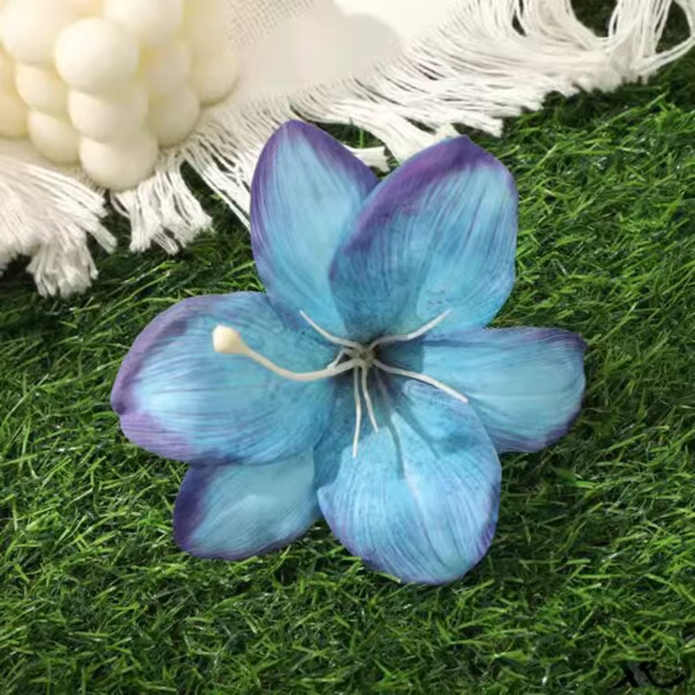 Barrettes à cheveux fleurs de lys