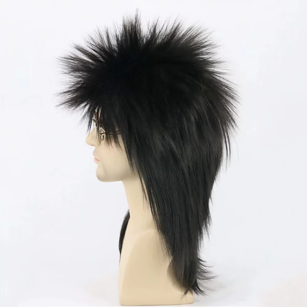 Perruque de cheveux synthétiques pour adultes