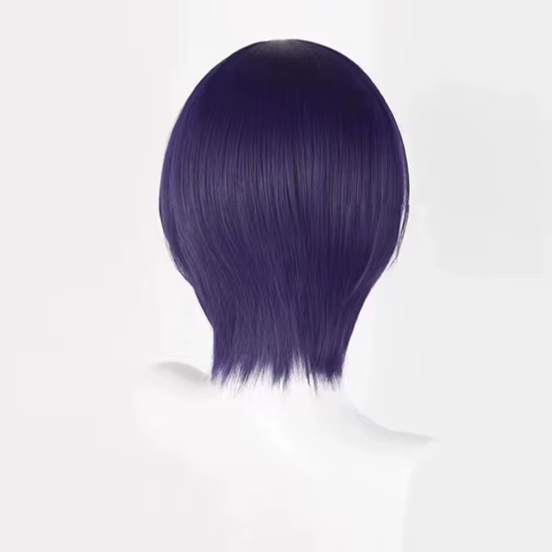 Ghoul de Tokyo Touka – perruque de Cosplay synthétique courte et lisse