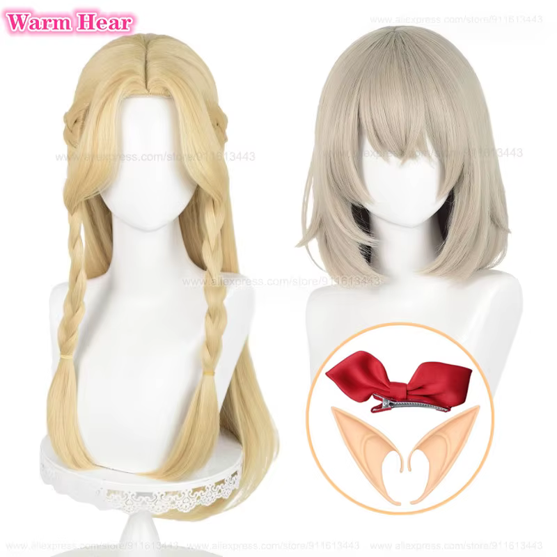 Anime synthétique Marcille Falin Touden 35 cm/75 cm Cosplay