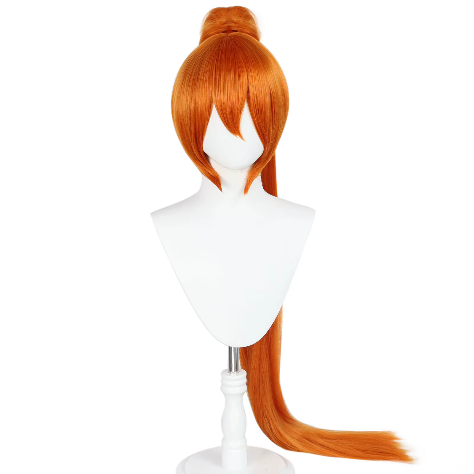 Perruque de Cosplay Anime Osana Najimi, perruques longues Orange de 110cm pour femmes, perruque de Cosplay Anime, cheveux synthétiques résistants à la chaleur