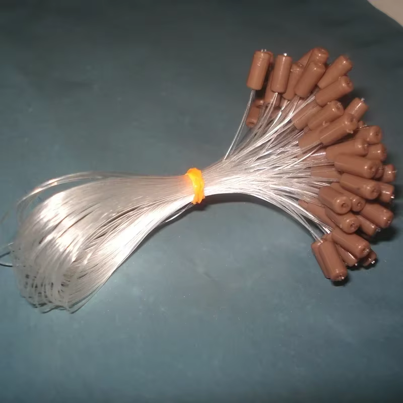 100 Pièces de micro-anneaux transparents pour extensions capillaires avec fil de tirage facile