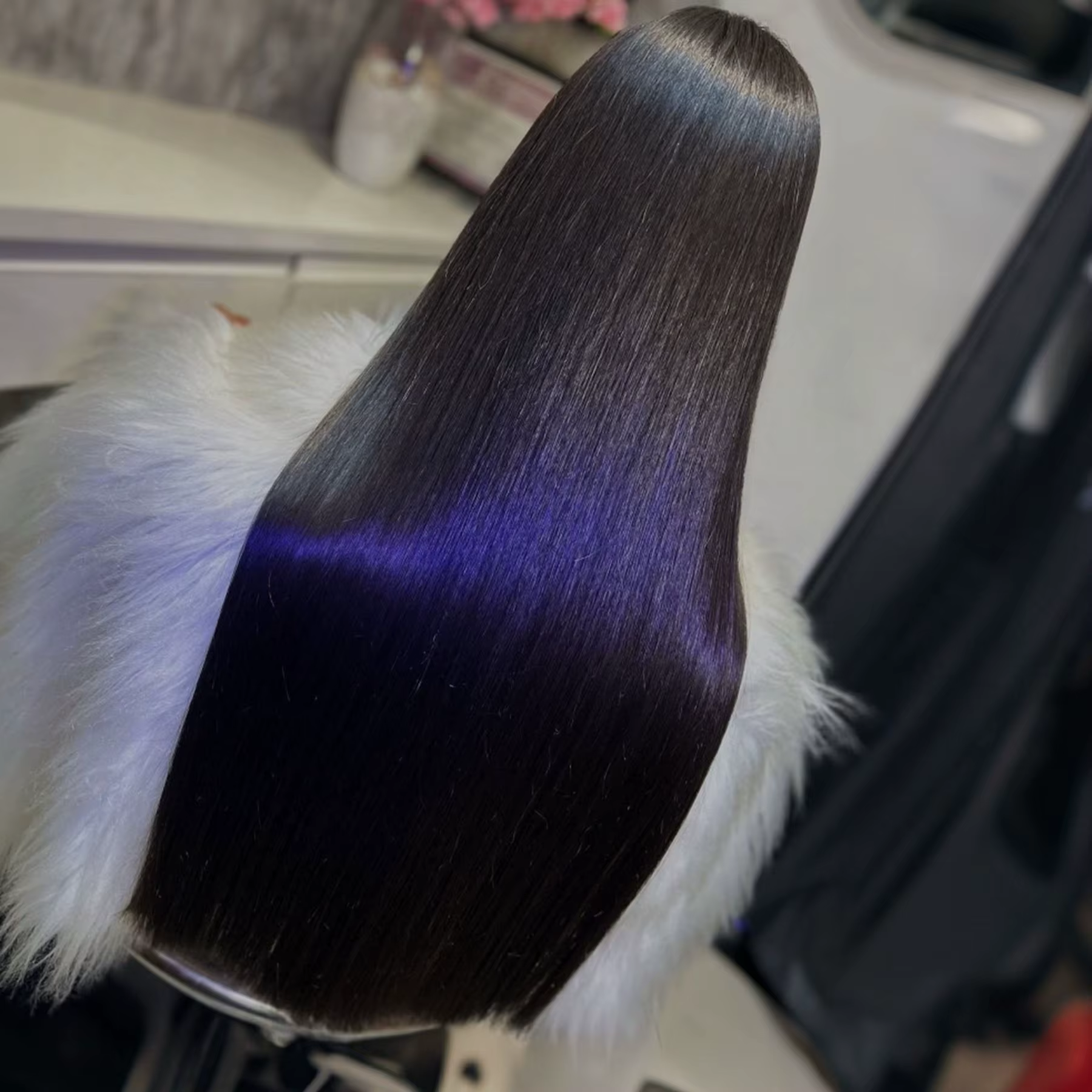 Perruque Lace Front Wig synthétique 13x4x1