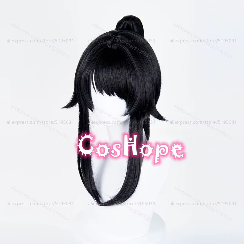 Perruque de Cosplay Ayano Aishi avec queue de cheval